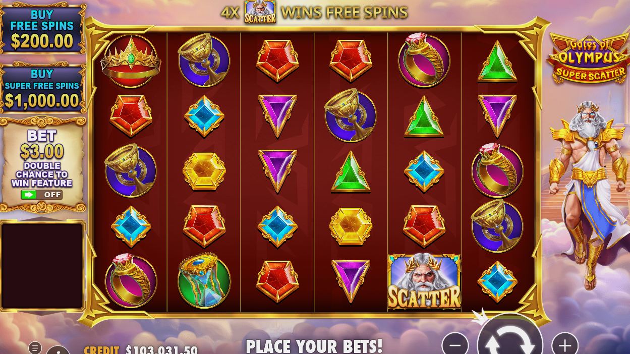 Gates of Olympus Super Scatter
