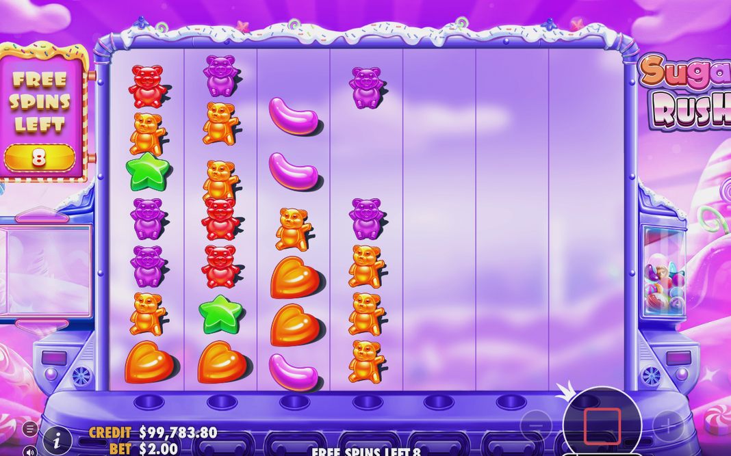 CREDIT balance frozen until the round-total screen