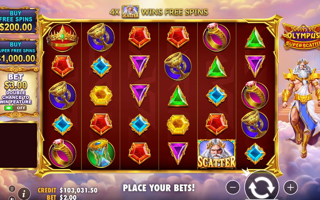 Gates of Olympus Super Scatter