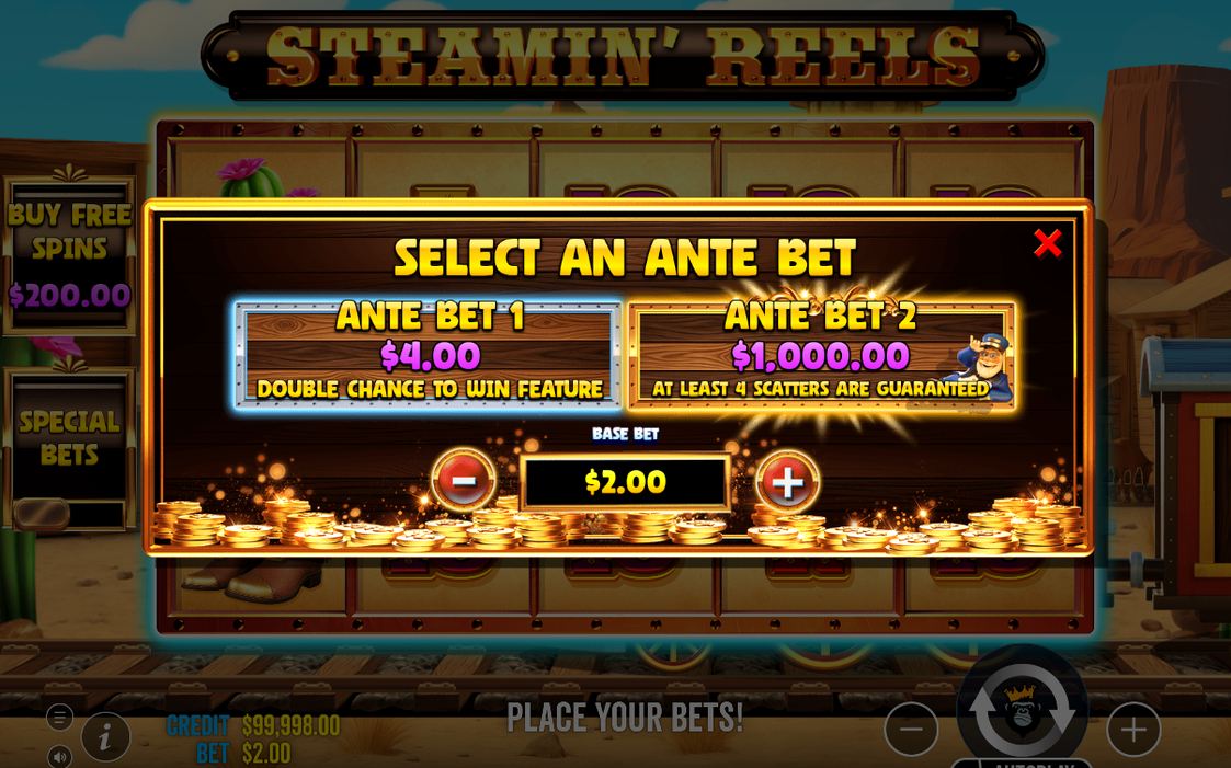 Bonus screen with Wild symbols and a Multiplier